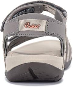 img 1 attached to 👟 Ultimate Comfort and Style with Viakix Women's Hiking Sandals