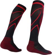 🧦 medical grade compression socks (20-30mmhg) for men & women - knee high sports socks for running, cycling, fitness logo