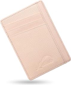 img 4 attached to Efficient and Stylish Lethnic Wallet Crossed Margenta for Men's Wallets, Card Cases & Money Organizers