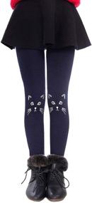 img 4 attached to 👧 Girls' Clothing and Leggings: Govc Winter Elastic Stretchy Leggings