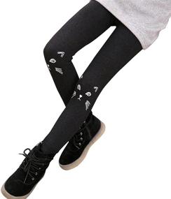 img 1 attached to 👧 Girls' Clothing and Leggings: Govc Winter Elastic Stretchy Leggings