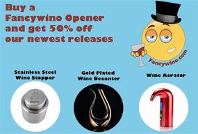 img 3 attached to 🍾 Fancywino Fun Wine Bottle Opener: Unveiling The Ultimate Cork Removal Solution for Wine Enthusiasts