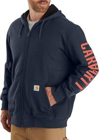 img 1 attached to Carhartt Defender Original Graphic Sweatshirt Outdoor Recreation for Climbing