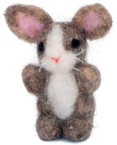 img 4 attached to 🐰 Needle Felting Kit for Bunny Felt Animals, 3'' x 4'' - Enhance SEO