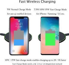 img 2 attached to Wireless Charger Samsung Charging Qi Certified Portable Audio & Video