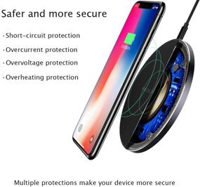 img 1 attached to Wireless Charger Samsung Charging Qi Certified Portable Audio & Video