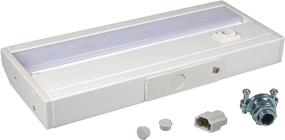 img 1 attached to American Lighting ALC-8-WH LED Complete Under Cabinet Light: 3-Watt, 120-Volt Dimmable Warm White, 8-Inch, White - Ultimate Illumination Solution for Your Kitchen Cabinets