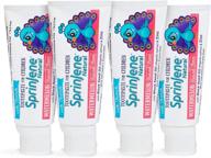 toothpaste fluoride protection sls free watermelon logo