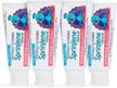 toothpaste fluoride protection sls free watermelon logo