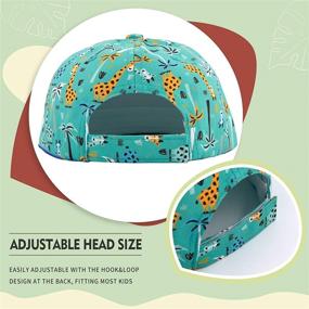 img 3 attached to Ultimate Baseball Adjustable Toddler Trucker Pineapple Boys' Accessories: Stylish and Versatile!