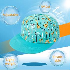 img 1 attached to Ultimate Baseball Adjustable Toddler Trucker Pineapple Boys' Accessories: Stylish and Versatile!