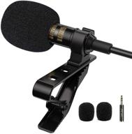 🎙️ pop voice pro lavalier lapel microphone – omnidirectional condenser mic for iphone android smartphone, recording mic for youtube, interview, video logo
