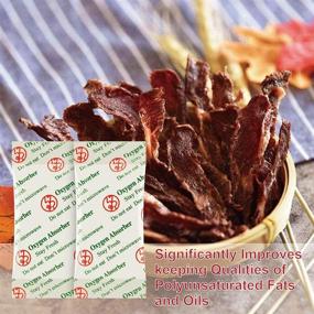 img 2 attached to 🍽️ O2frepak 500CC(50-Pack) Food Grade Oxygen Absorbers: Optimal Solution for Homemade Jerky and Long Term Food Storage