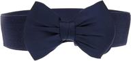 stylish bowknot waistband: the perfect accessory for women's belts logo