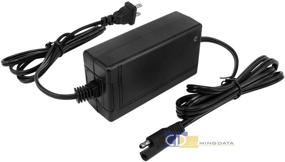 img 1 attached to 🔌 Зарядное устройство для аккумулятора свинцовой кислоты Coming Data DC 24V 2.5 Ампер с сертификатом UL с быстрым подключением крокодильчиков и кольцевым терминальным разъемом