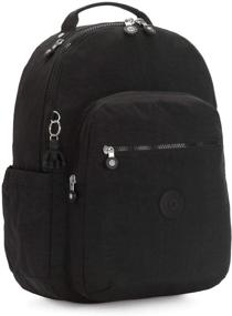 img 3 attached to 🎒 Kipling Women's Seoul 15" Laptop Backpack - Sleek Black Noir - 13.75"L x 17.25"H x 8"D