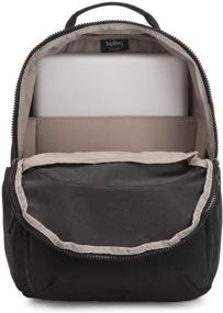 img 2 attached to 🎒 Kipling Women's Seoul 15" Laptop Backpack - Sleek Black Noir - 13.75"L x 17.25"H x 8"D