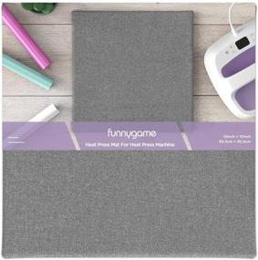 img 4 attached to 🔥 Maximize Your Crafting Fun with Funnygame Easy Press Mat 12x12: Perfectly Compatible with Cricut Easypress 2/Cricut Easypress for Reusable Heat Press Vinyl Transfer Projects