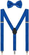 🎩 elegant and versatile: adjustable elastic wedding suspenders for multiple occasions logo