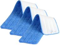 🧹 set of 3 microfiber wet mop pads - 24 inch logo