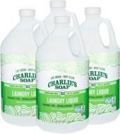 🌿 charlie’s soap laundry liquid: natural deep cleaning hypoallergenic detergent (4 pack, 160 loads) – safe, effective, non-toxic logo