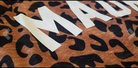 img 1 attached to Women's Madre Leopard Print T-Shirts: Short Sleeve Mama Shirts, Cheetah Mom Graphic Tees & Tops