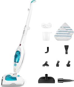 img 4 attached to 🧹 Versatile 12 in 1 Detachable Steam Mop for Hardwood and Tile Floors - Powerful Home Use cleaner for Carpet, Laminate and Hardwood Floors