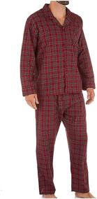 img 1 attached to 👔 Hanes Plain Weave Pajama Small: Comfortable and Stylish Sleepwear for Men