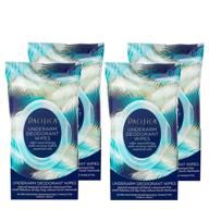 🥥 pacifica beauty coconut milk and essential oils deodorant wipes (30 count, pack of 4) – odor removal on-the-go, aluminum-free, travel-friendly, fresh coconut scent – 100% vegan & cruelty-free logo