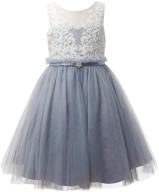 junior bridesmaid dresses with miama wedding flower for girls' clothing logo