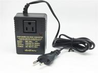 simran smf-200 deluxe 200 watts step down voltage converter: perfect for international travel to 220v/240v countries; great for laptops, cameras, iphones, blackberry, ipods, and more! logo