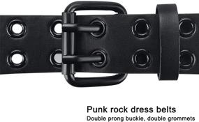 img 1 attached to Belt Women Womens Black Wide
