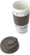 ☕ ultimate insulated ounce double wall coffee brown: deliciously fresh coffee in a stylish cup! логотип