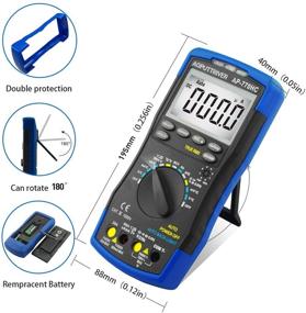 img 2 attached to Multimeter Temperature Resistance Continuity Capacitance