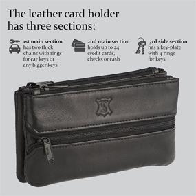 img 2 attached to ST Leather Accessories Wallet Organizer