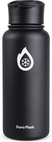 img 3 attached to 🌡️ DuraFlask Explorer 32oz - Double-Wall Vacuum Insulated Water Bottle with 3 Thermal Optimizing Layers | Copper Dipped | 18/8 Stainless Steel | Keeps Drinks & Food at Ideal Temperature for Extended Periods