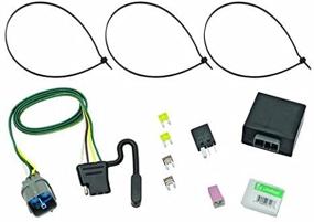 img 3 attached to 🔌 Tow Ready Tekonsha T-One T-Connector Harness, 4-Way Flat, Compatible with Honda Pilot, Ridgeline - Black (118491)