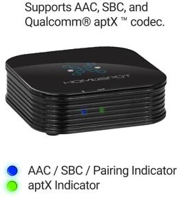 img 2 attached to aptX Low Latency Bluetooth Receiver for Home Stereo - Wireless Audio Streaming Adapter (UL Charger Excluded)