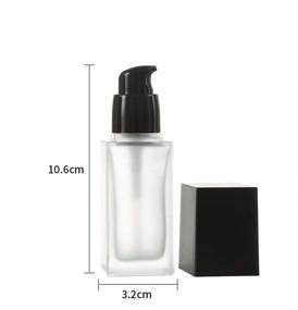 img 1 attached to 💄 USRommaner Foundation Dispenser for Cosmetic Container