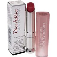 💄 christian dior addict lip sugar scrub color awakening exfoliating lipbalm 001: unlock lip radiance with 0.12 ounce of natural bliss logo