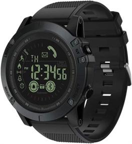 img 4 attached to Paddsun T1 Tact Smart Watch - Rugged Military Grade HD Touchscreen Outdoor Sports Pedometer Watch for Men, Digital Waterproof Tactical Watch with Luminous Dial