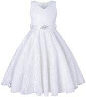 👗 captivating glitter vintage pageant girls' dresses by beauty charm logo