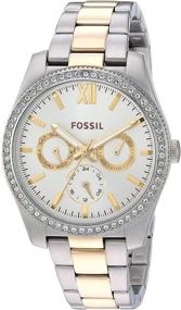 img 3 attached to Fossil Womens Scarlette Quartz Stainless Women's Watches
