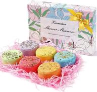 🛀 shower steamers gift set, 6-piece shower bomb kit, aromatherapy bath bombs with essential oils for relaxed home spa experience, perfect spa gift for mother's day, birthday, shower tablets for women, mom, girlfriend logo