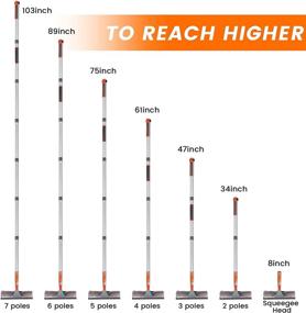 img 2 attached to Baban Squeegee Cleaning Straight Extension