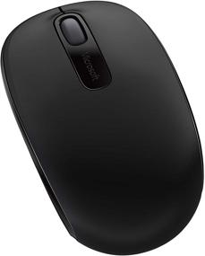 img 1 attached to 🖱️ Efficiently Navigate with the Microsoft Wireless Mobile Mouse 1850 for Business, Black (7MM-00001)