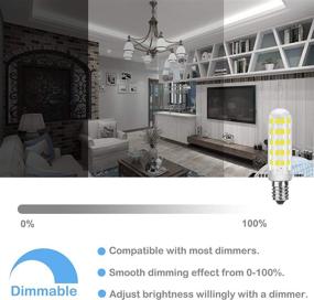 img 3 attached to 🕯️ Enhanced Dimmable Incandescent Replacement: CHEERBEE Industrial Electrical Candelabra