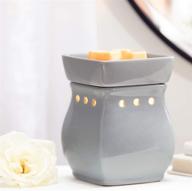 🔮 enhance your space with the classic curve gloss gray scentsy warmer logo