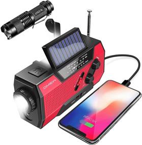 img 4 attached to Emergency Radio HUAXUS Portable Flashlight Emergencies