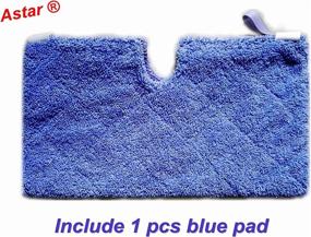 img 1 attached to 🧽 Astar 3 Pack Premium Rectangle Microfiber Pad for Shark Pocket Steam Mop Models S3550 S3501 S3601 S3901